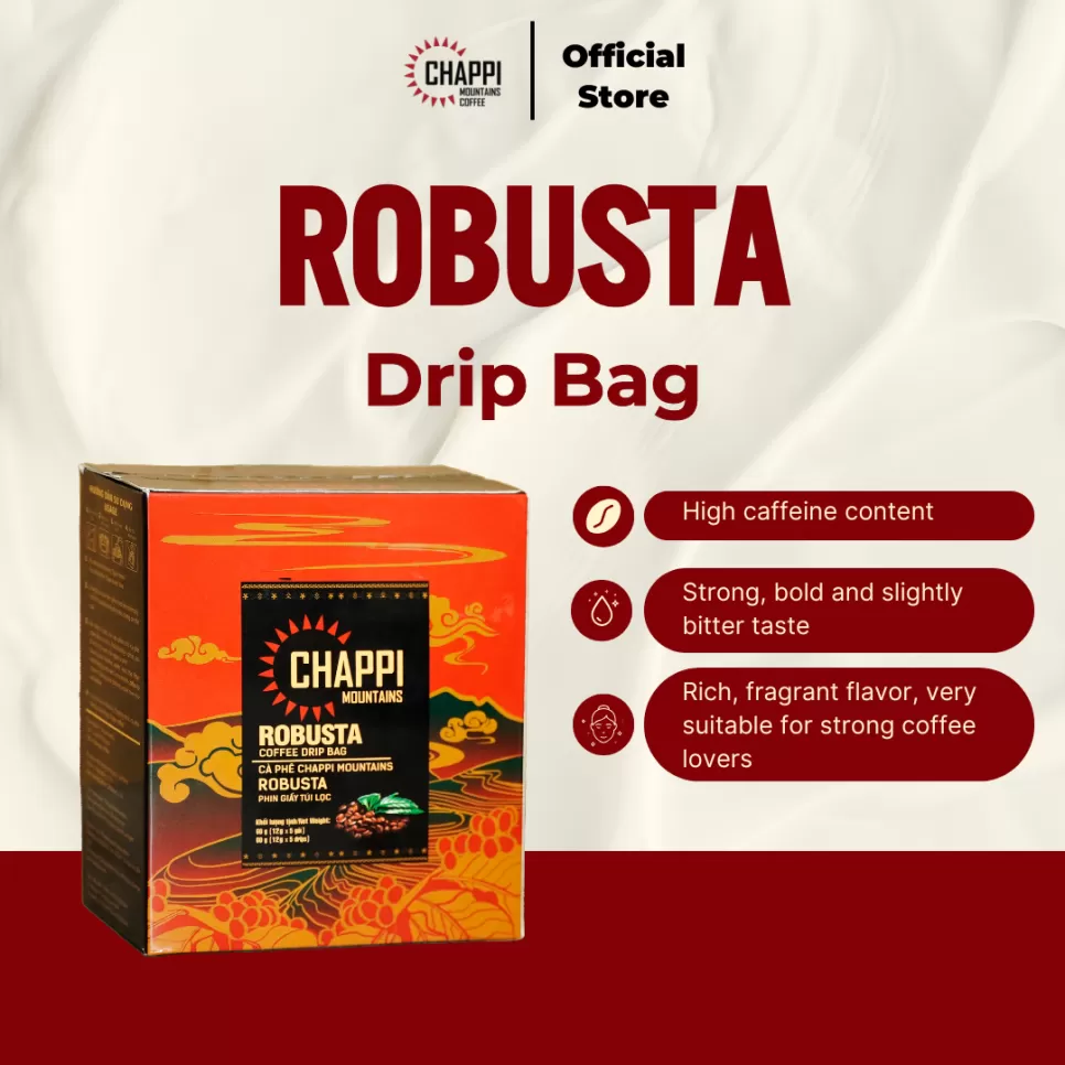 Chappi Robusta Drip Bag Coffee